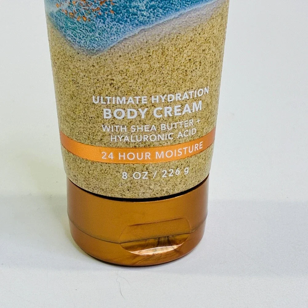 Bath & Body Works At The Beach Body Cream 8oz Shea Hyaluronic Hydration
